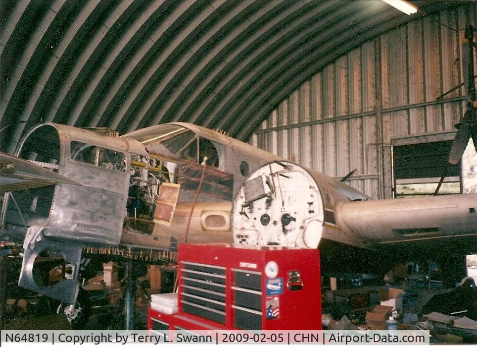 N64819, 1943 Beech RC-45J Expeditor C/N 5834, This aircraft being built with parts from N64819.