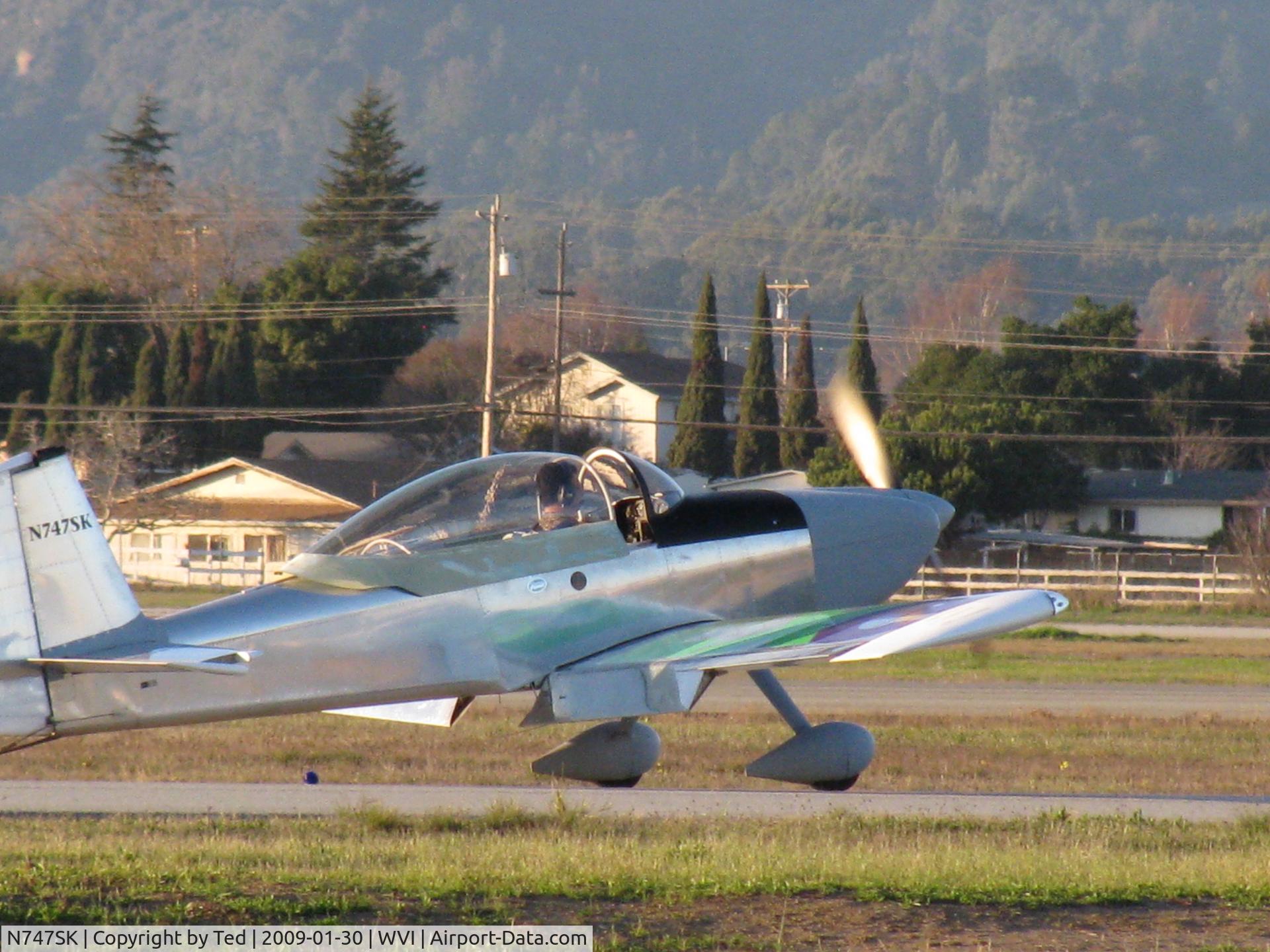 N747SK, 2008 Vans RV-8 C/N 82444, N747SK at WVI