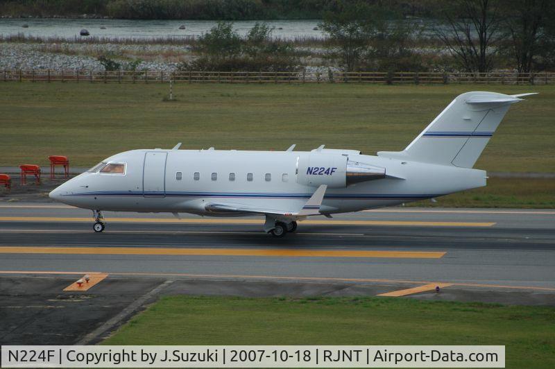 N224F, 1994 Canadair Challenger 601-3R (CL-600-2B16) C/N 5163, Freeman Air Charter,Inc.