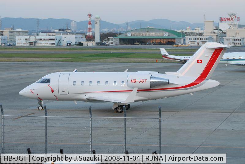 HB-JGT, 2008 Bombardier Challenger 605 (CL-600-2B16) C/N 5736, Scintilla,AG