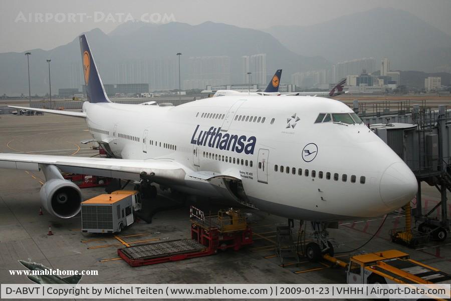 D-ABVT, 1997 Boeing 747-430 C/N 28287, Lufthansa