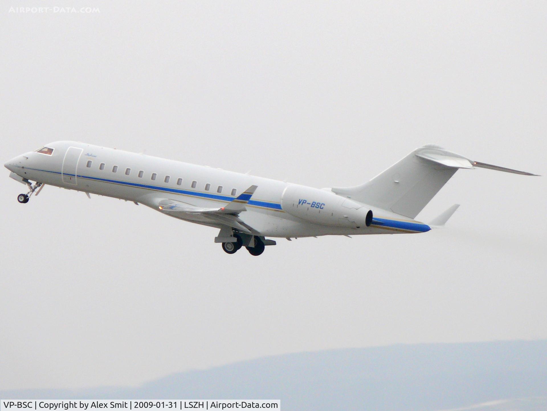VP-BSC, 2004 Bombardier BD-700-1A10 Global Express C/N 9142, Bombardier Global Express VP-BSC ExecuJet Middle-East
