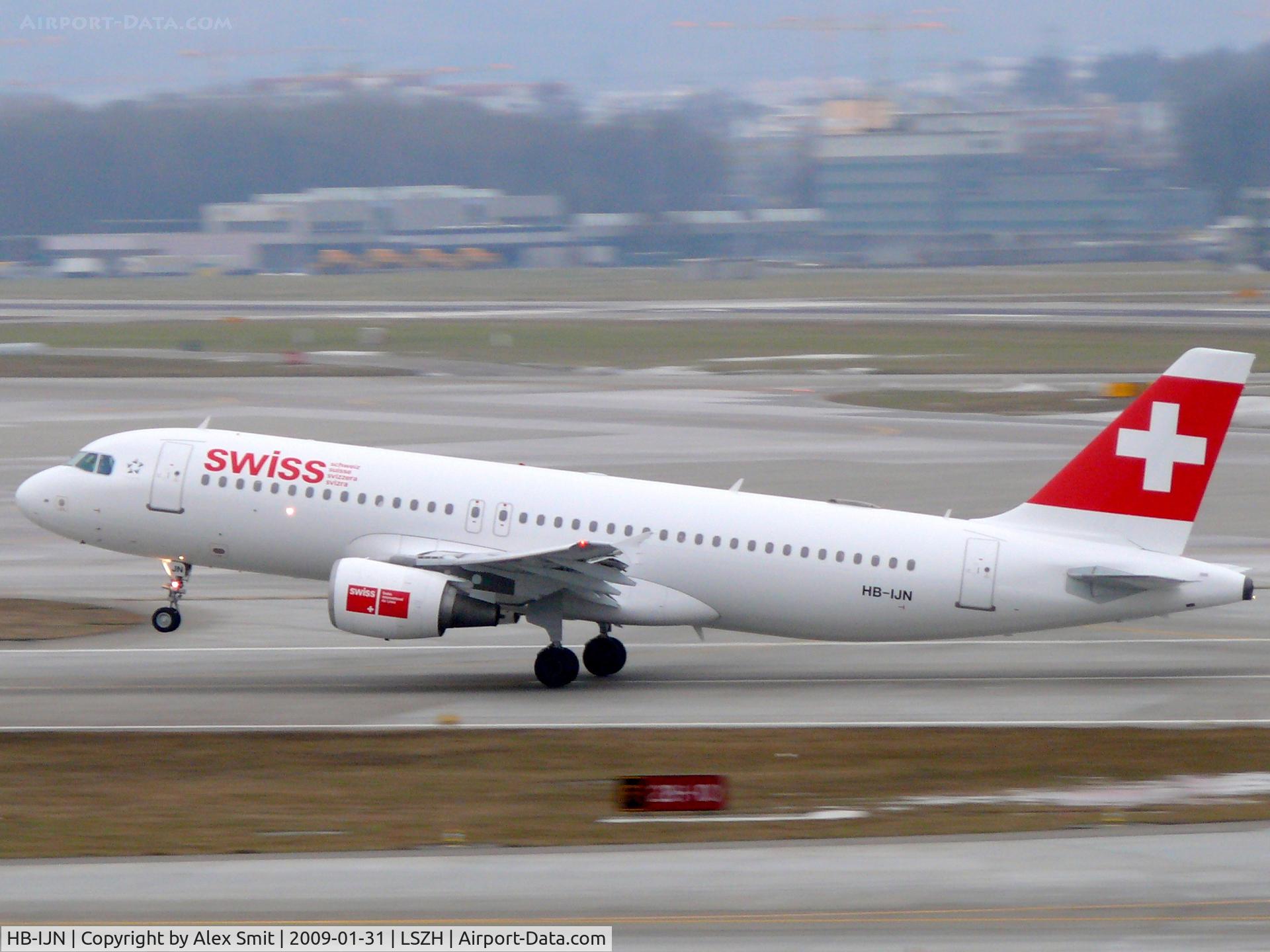 HB-IJN, 1996 Airbus A320-214 C/N 643, Airbus A320-214 HB-IJN Swiss