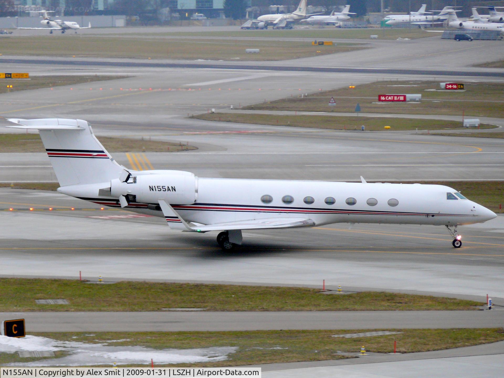 N155AN, 2003 Gulfstream Aerospace G-V C/N 5029, Gulfstream Aerospace Gulfstream V N155AN Nissan