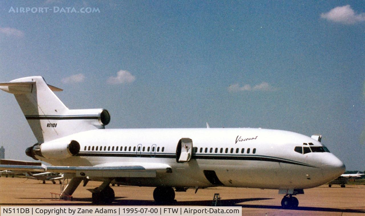 N511DB, 1966 Boeing 727-89 C/N 19139, New York Yankees team plane at Meacham Field