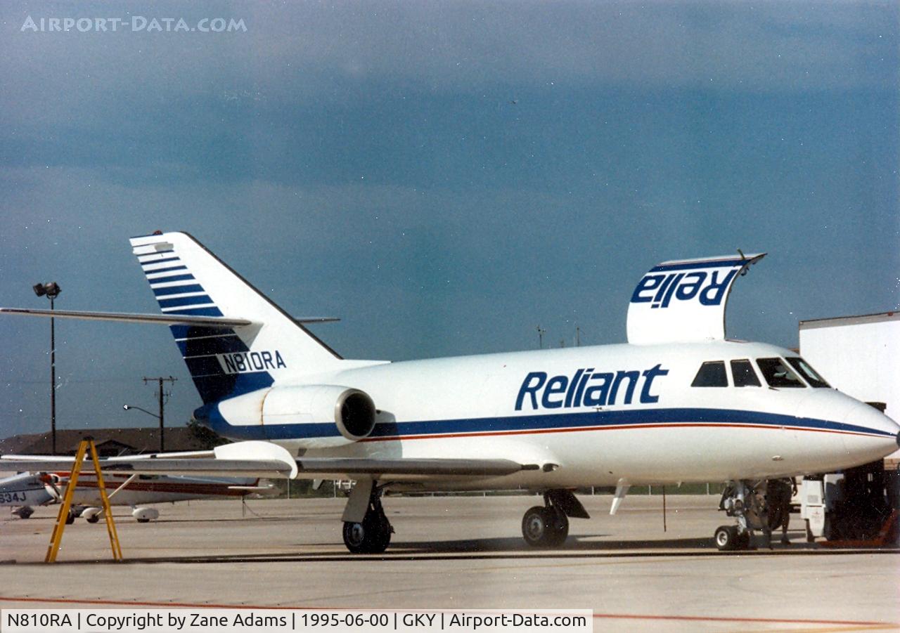 N810RA, 1967 Dassault Falcon (Mystere) 20C C/N 81, Reliant Air Cargo at Arlington Municipal