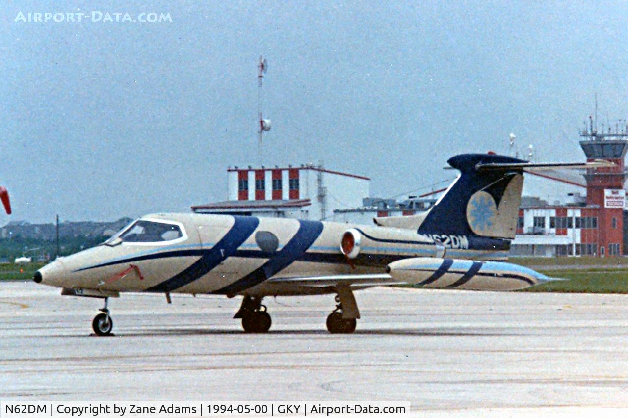 N62DM, 1972 Gates Learjet 25B C/N 82, At Arlington Municipal