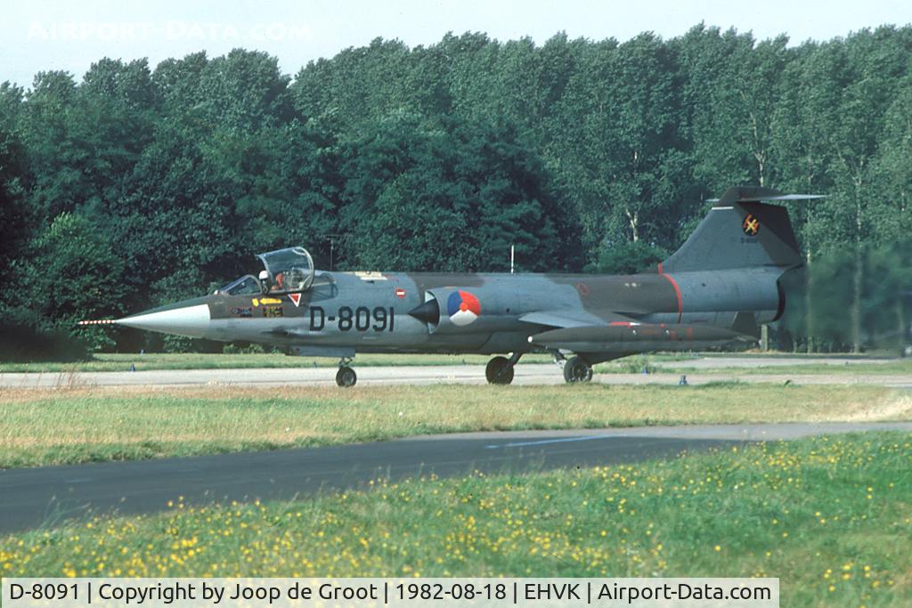 D-8091, 1963 Lockheed F-104G Starfighter C/N 683-8091, A classic view of a Starfighter at holding point.