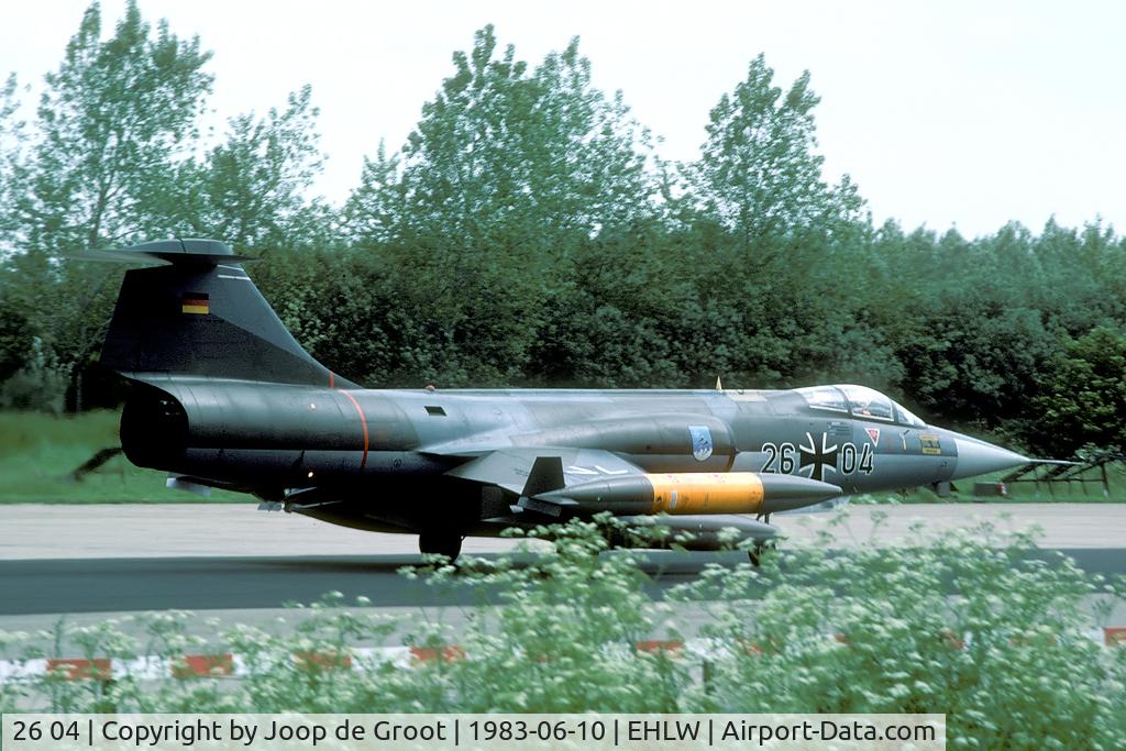 26 04, Lockheed F-104G Starfighter C/N 683-9129, Visit to Leeuwarden for the 40st anniversary of 322 squadron.