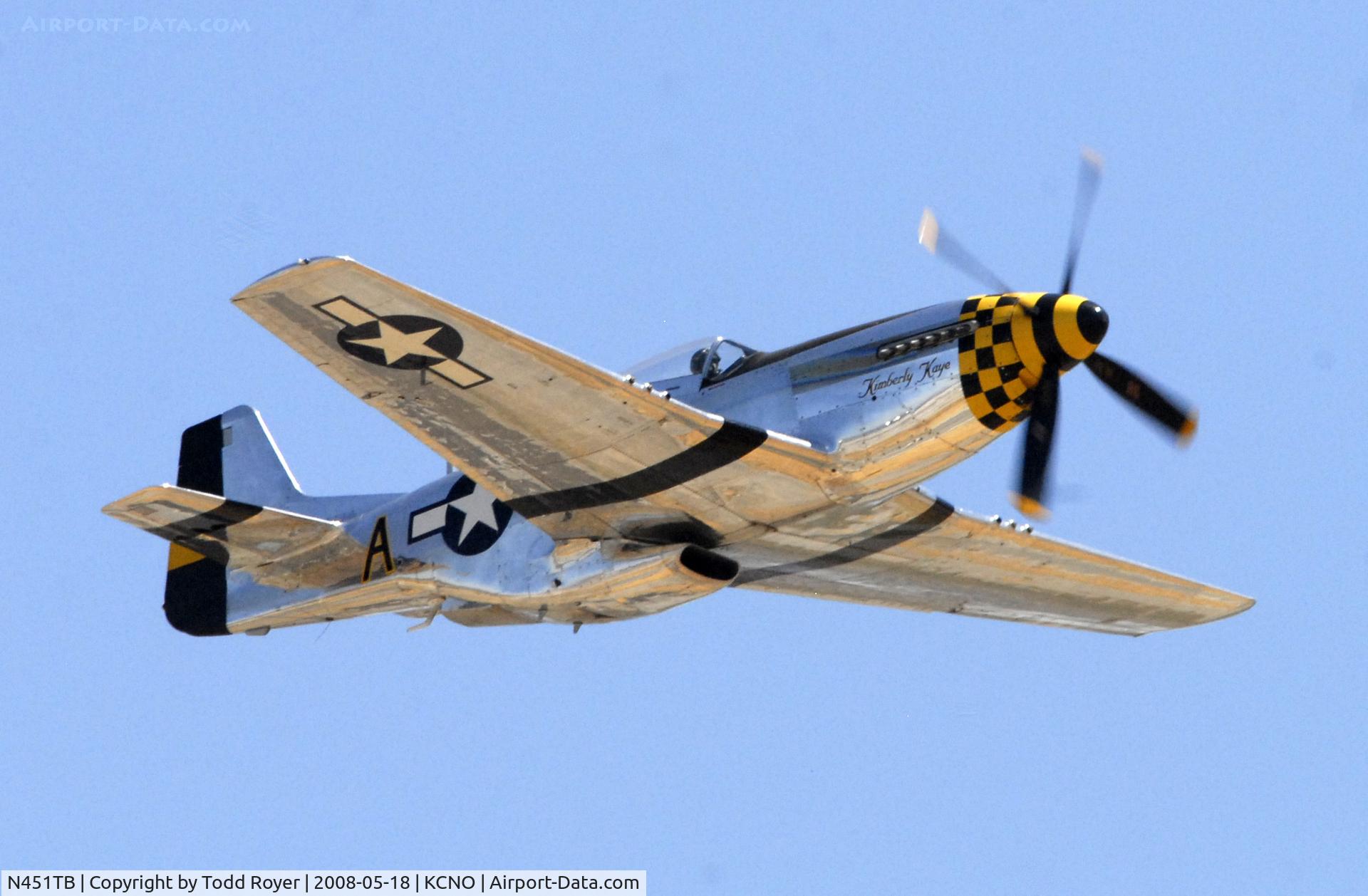 N451TB, 1944 North American F-51D Mustang C/N 44-11153, Chino Airshow 2008