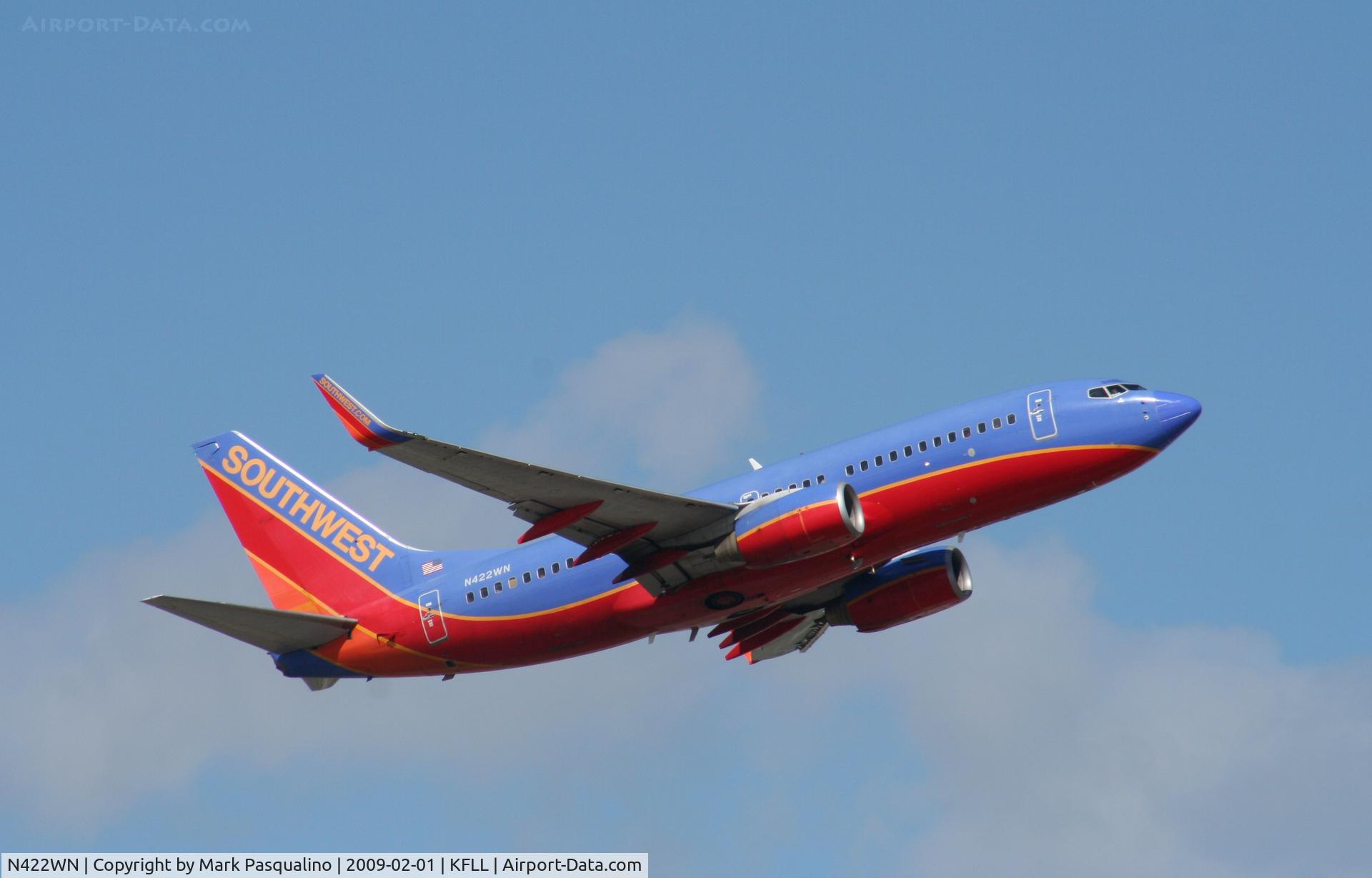 N422WN, 2002 Boeing 737-7H4 C/N 29826, Boeing 737-700