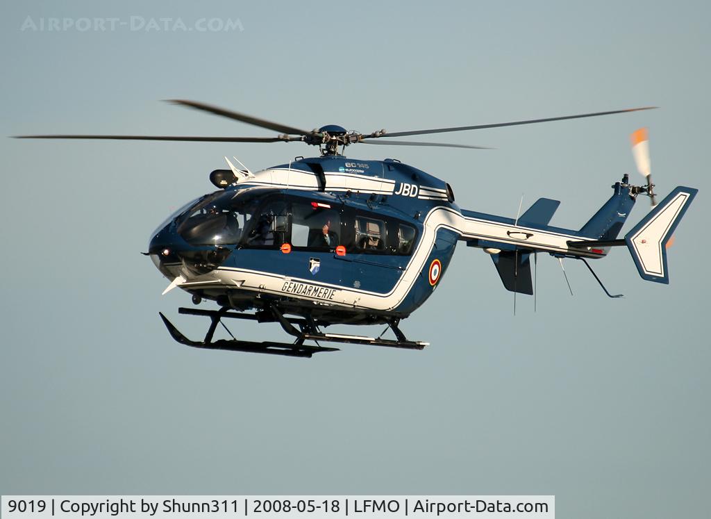 9019, 2003 Eurocopter-Kawasaki EC-145 (BK-117C-2) C/N 9019, Flying over the Air Base after the show...