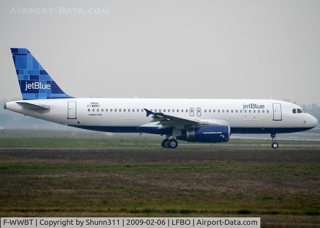 F-WWBT, 2009 Airbus A320-232 C/N 3800, C/n 3800 - To be N775JB