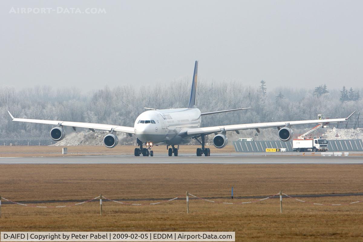 D-AIFD, 2001 Airbus A340-313X C/N 390, MUC