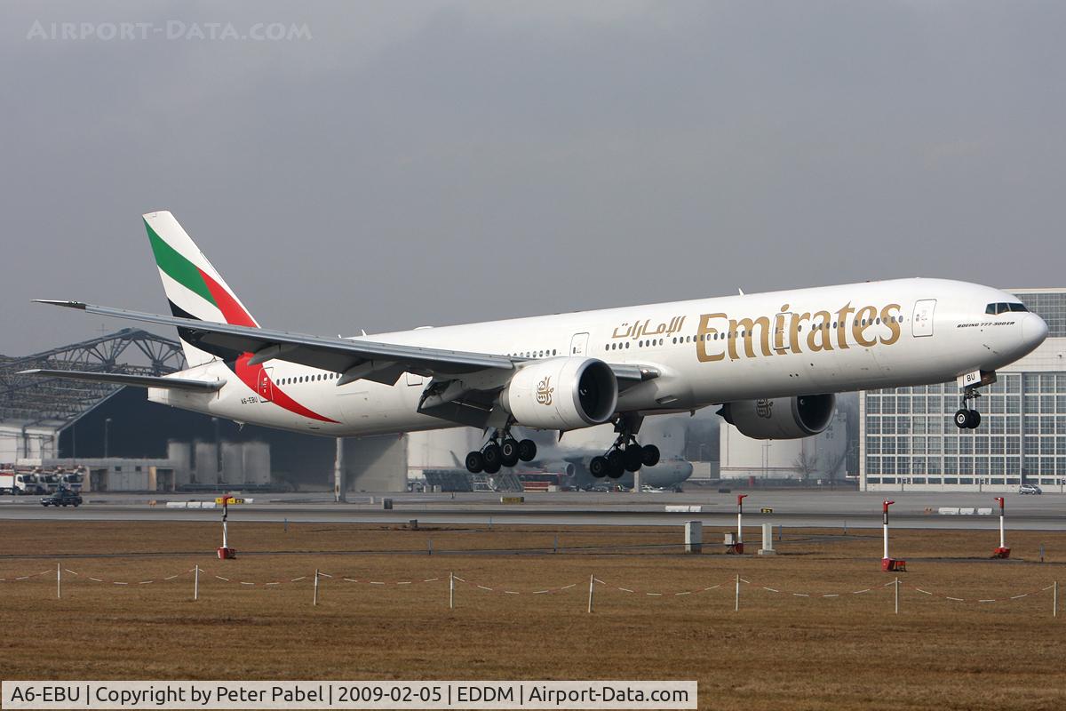 A6-EBU, 2006 Boeing 777-31H/ER C/N 34484, MUC