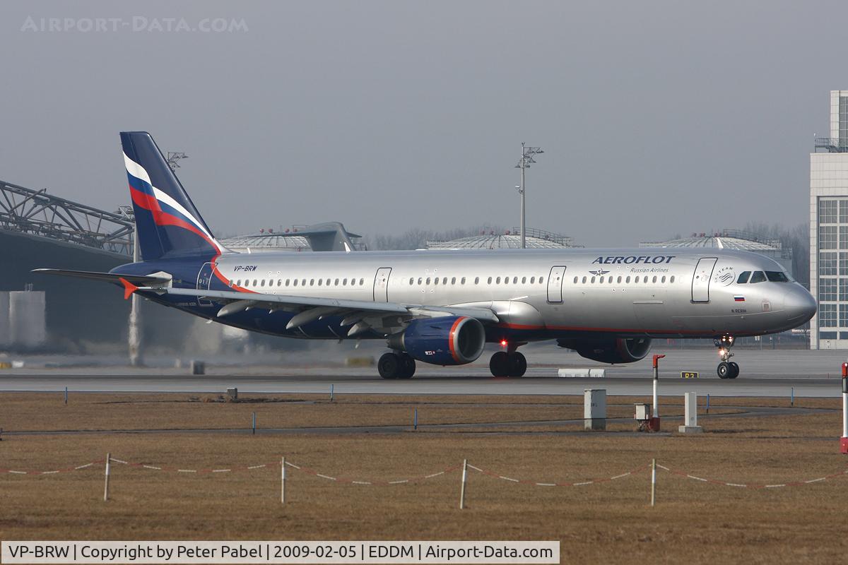 VP-BRW, 2007 Airbus A321-211 C/N 3191, MUC