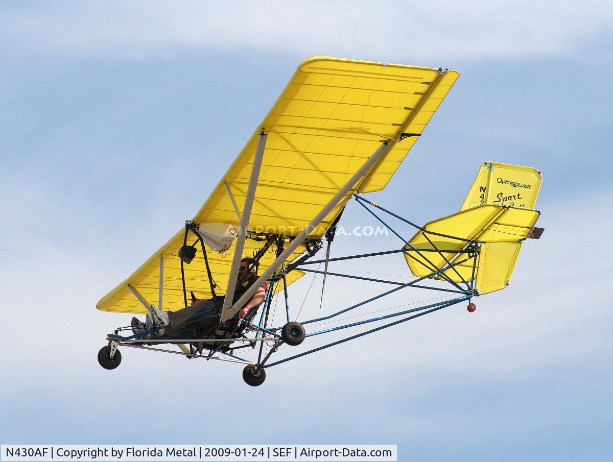 N430AF, 2007 Eipper Quicksilver 2S Sport C/N 0200, Quicksilver