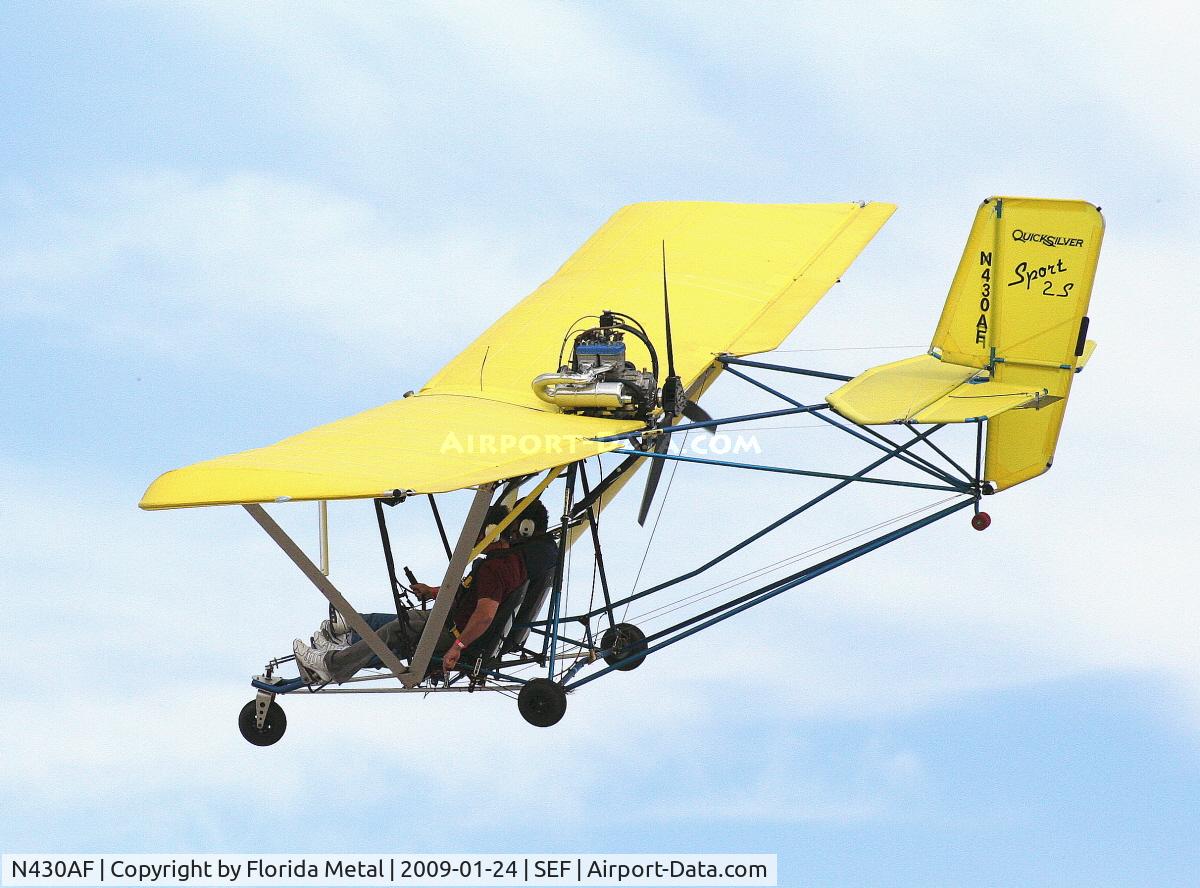 N430AF, 2007 Eipper Quicksilver 2S Sport C/N 0200, Quicksilver