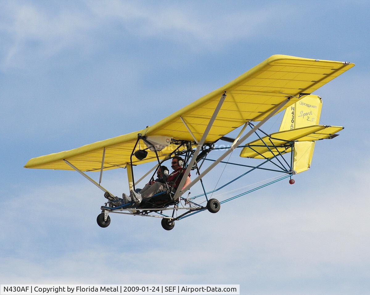 N430AF, 2007 Eipper Quicksilver 2S Sport C/N 0200, Quicksilver