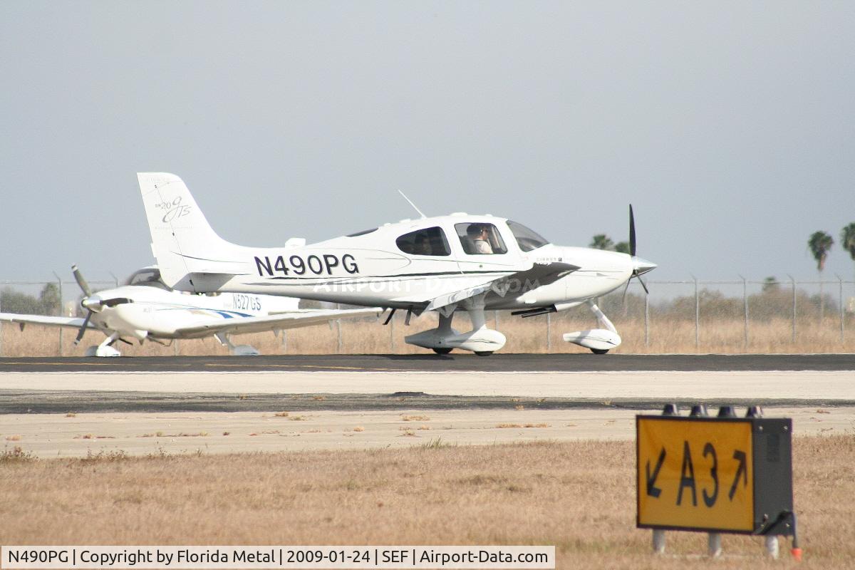 N490PG, 2008 Cirrus SR20 C/N 1971, Cirrus SR20