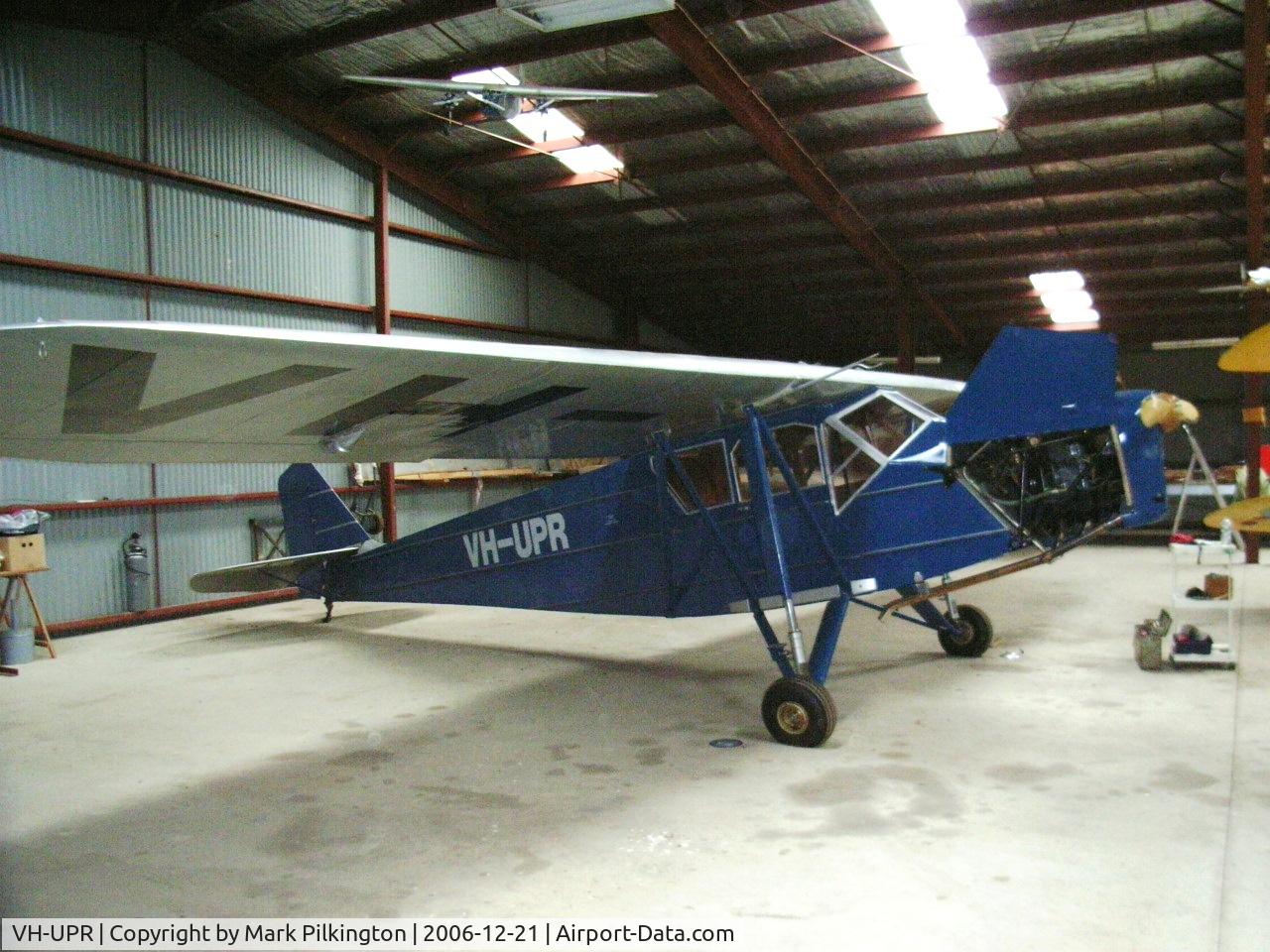VH-UPR, 1930 Desoutter Mk.II C/N D35, Desoutter II VH-UPR preserved with the Australian National Aviation Museum