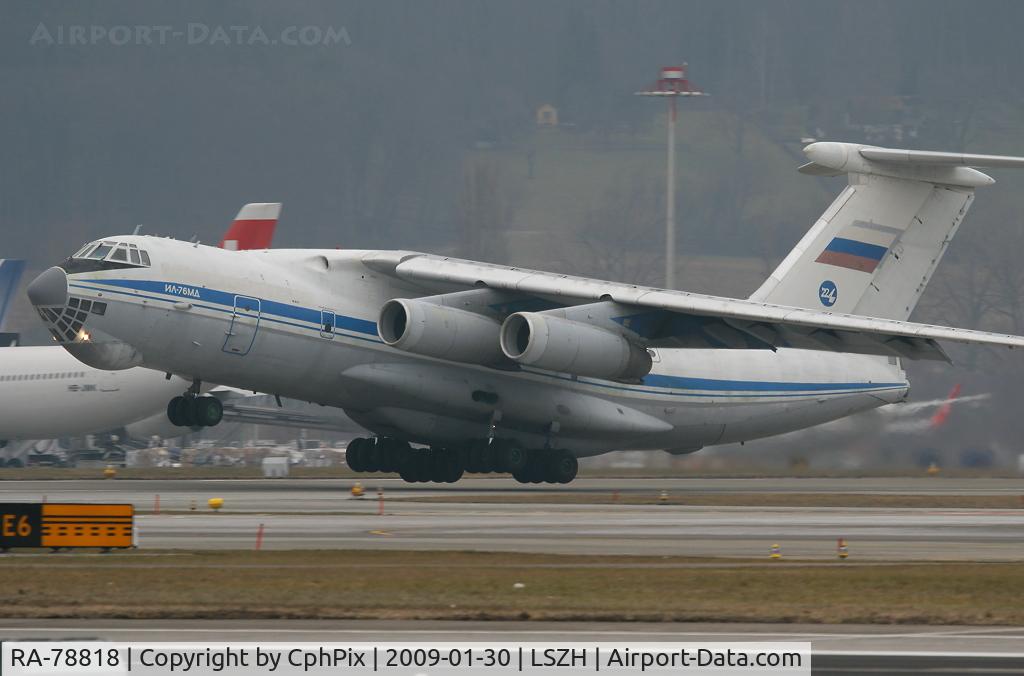 RA-78818, 1989 Ilyushin Il-76MD C/N 0093495858, IL76