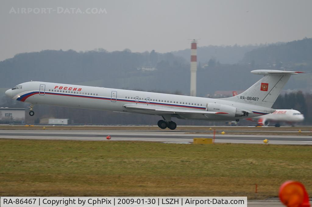 RA-86467, 1987 Ilyushin Il-62M C/N 3749733, IL62