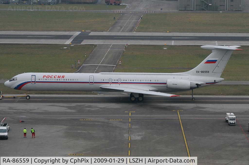 RA-86559, 1992 Ilyushin Il-62M C/N 2153258, IL62