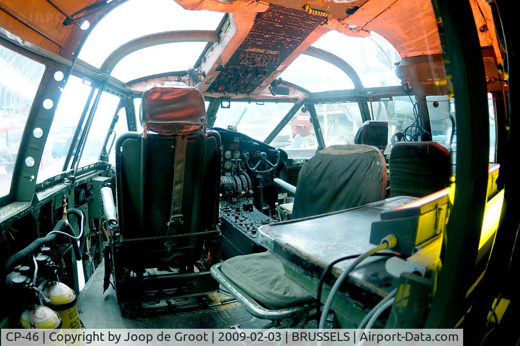 CP-46, 1953 Fairchild C-119G Flying Boxcar C/N 254, basic flight deck of a typical fifties aircraft.