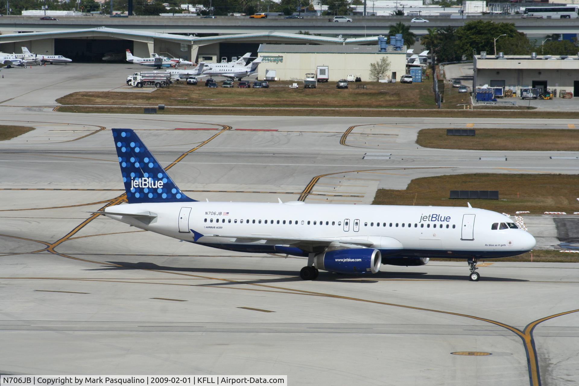 N706JB, 2008 Airbus A320-232 C/N 3451, Airbus A320