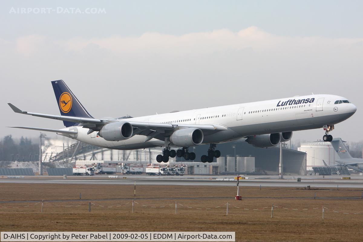 D-AIHS, 2007 Airbus A340-642 C/N 812, MUC