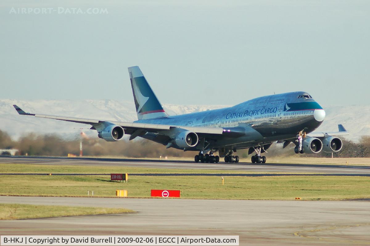 B-HKJ, 1993 Boeing 747-412BCF C/N 27133, Cathay Pacific Cargo - Taking Off
