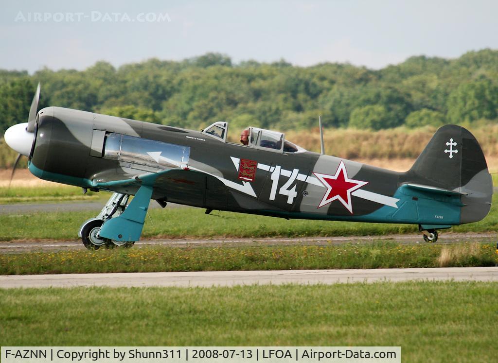 F-AZNN, Yakovlev Yak-11 C/N 25 III/05, Ready to go to home after Airshow...