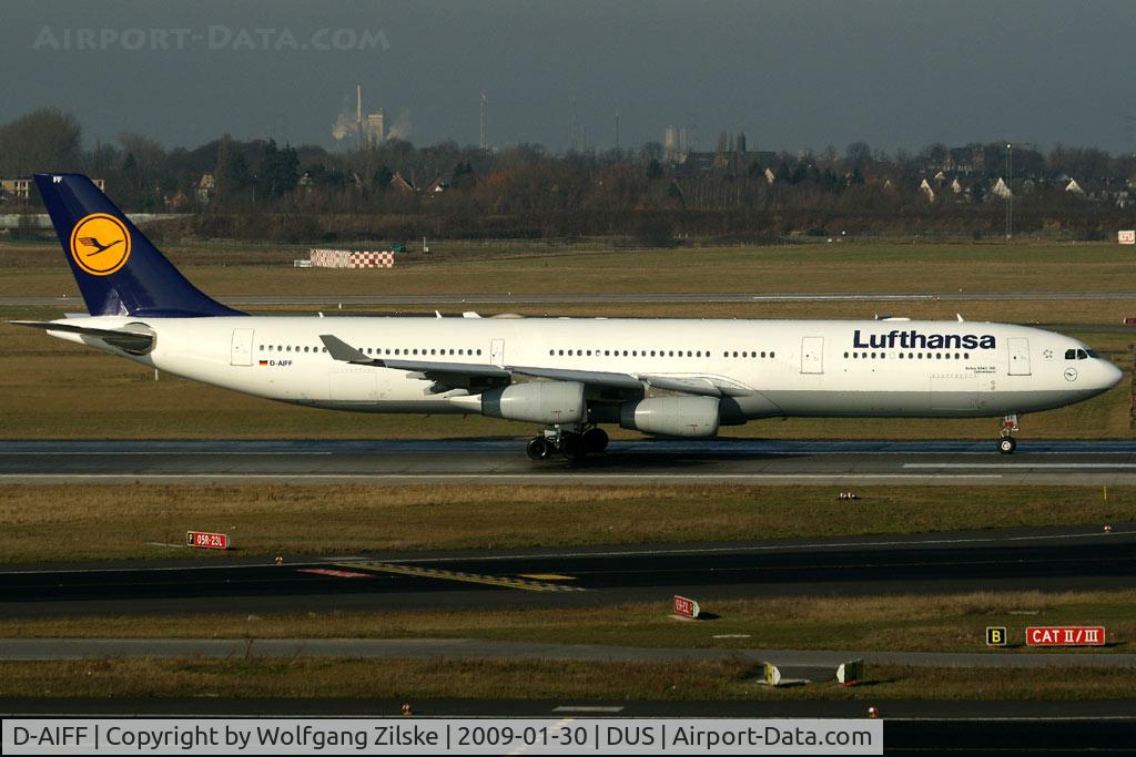 D-AIFF, 2001 Airbus A340-313X C/N 447, visitor