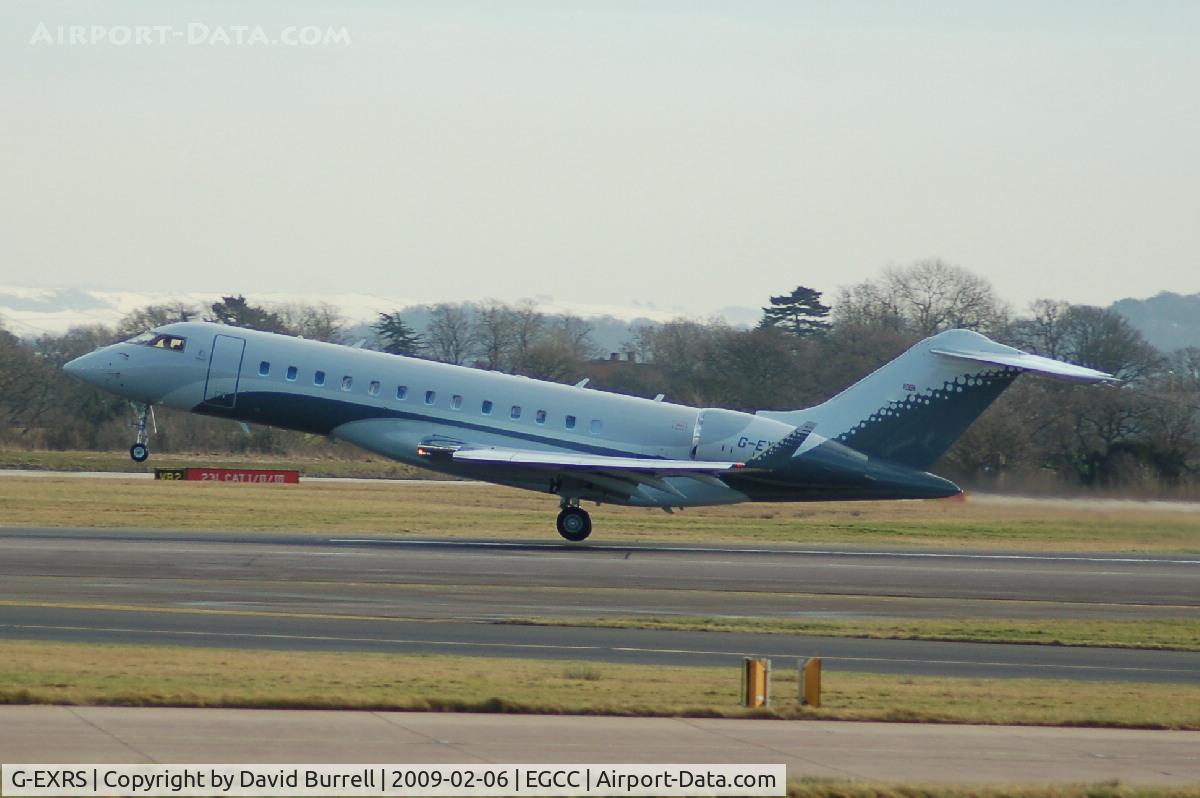 G-EXRS, 2008 Bombardier BD-700-1A10 Global Express C/N 9274, Bombardier  - OCS - Taking Off  (Previous N974TS)