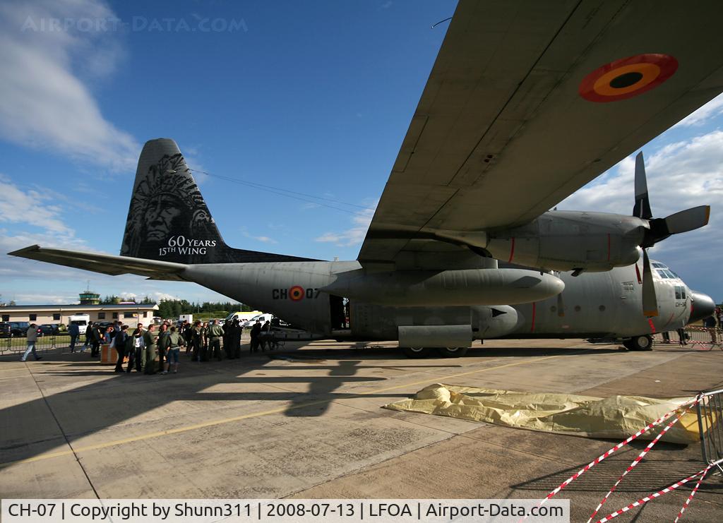 CH-07, 1971 Lockheed C-130H Hercules C/N 382-4476, Displayed during LFOA AIrshow 2008 with special c/s