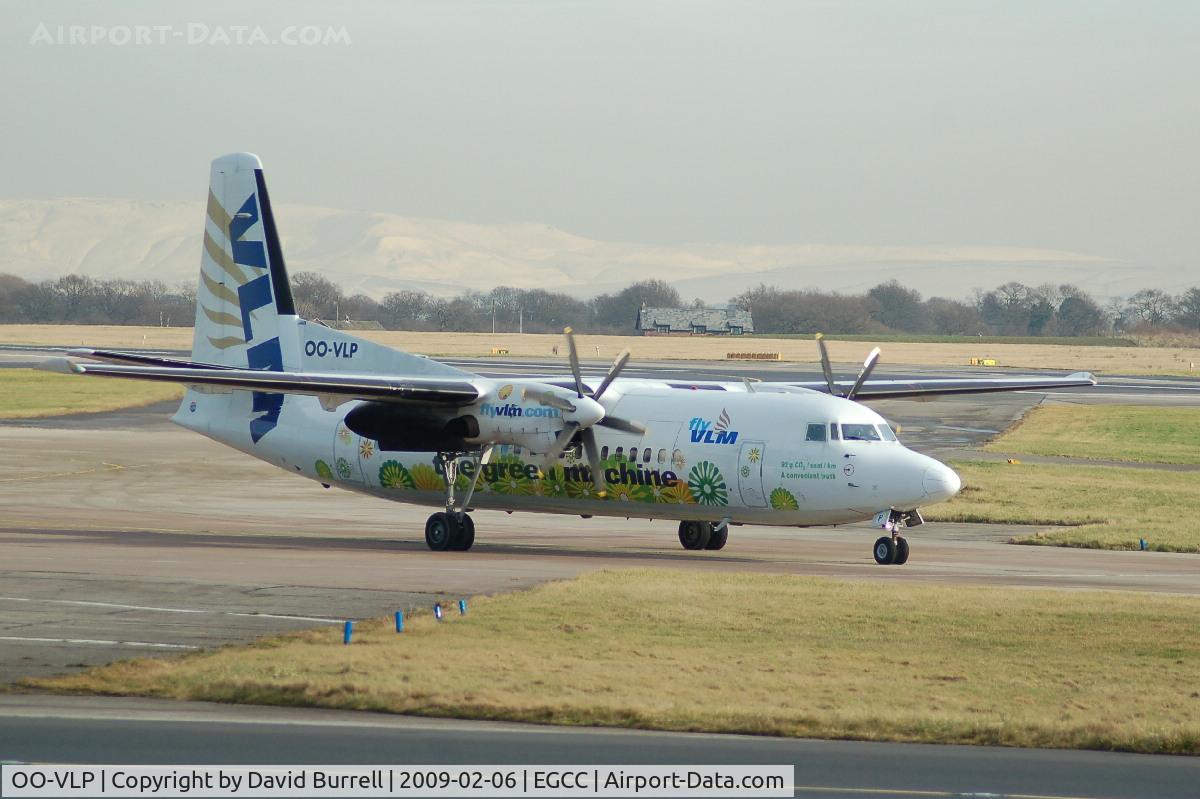 OO-VLP, 1991 Fokker 50 C/N 20209, VLM Airlines - Taxiing