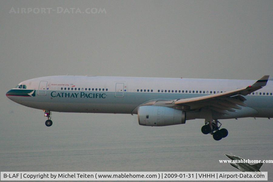 B-LAF, 2007 Airbus A330-342X C/N 855, Cathay Pacific