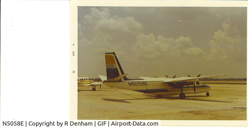 N5058E, 1968 Aero Commander 680W C/N 1787-17, i flew this bird about 1971 for corp