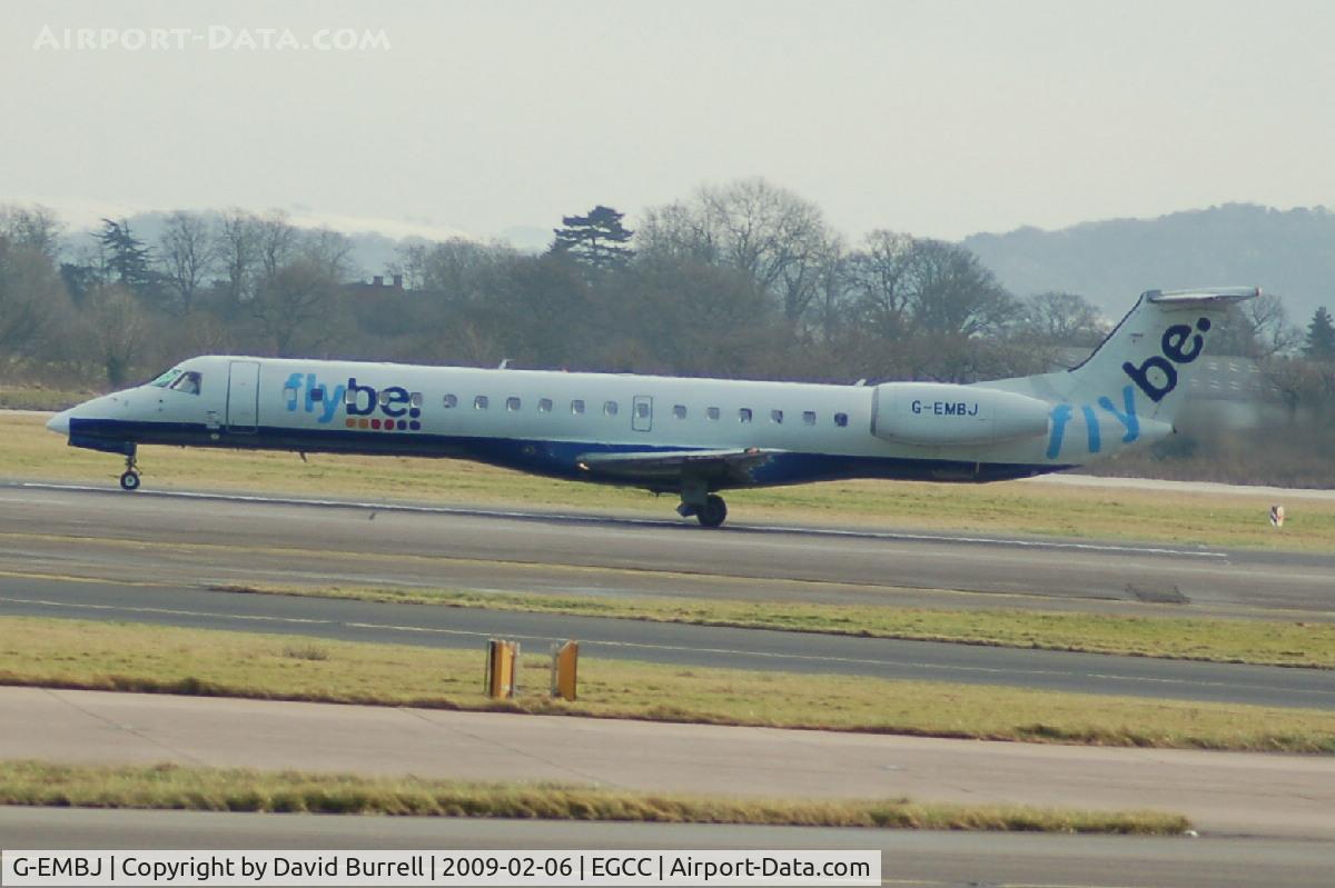 G-EMBJ, 1999 Embraer ERJ-145EU (EMB-145EU) C/N 145134, Flybe - Taking Off