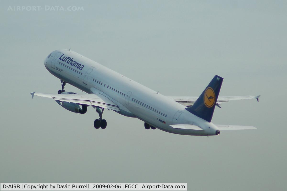 D-AIRB, 1993 Airbus A321-131 C/N 0468, Lufthansa - Taking Off