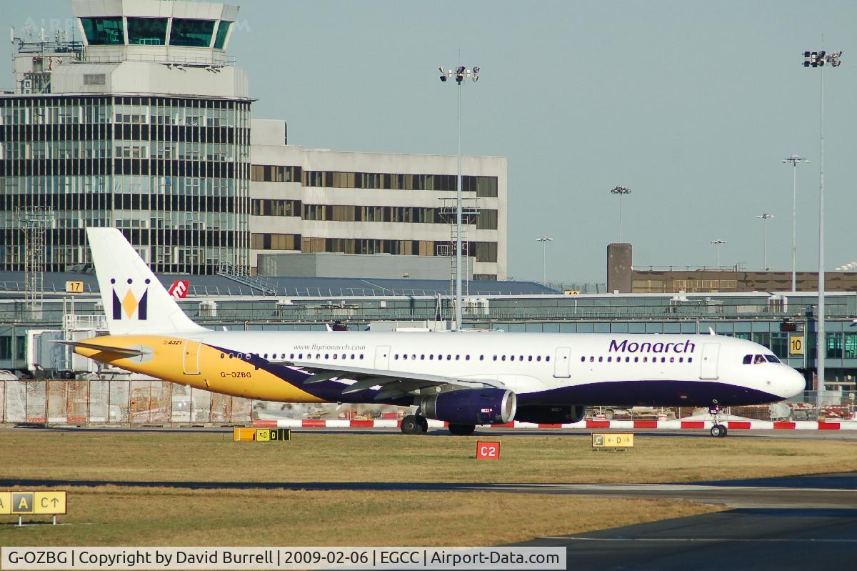G-OZBG, 2003 Airbus A321-231 C/N 1941, Monarch - Taxiing