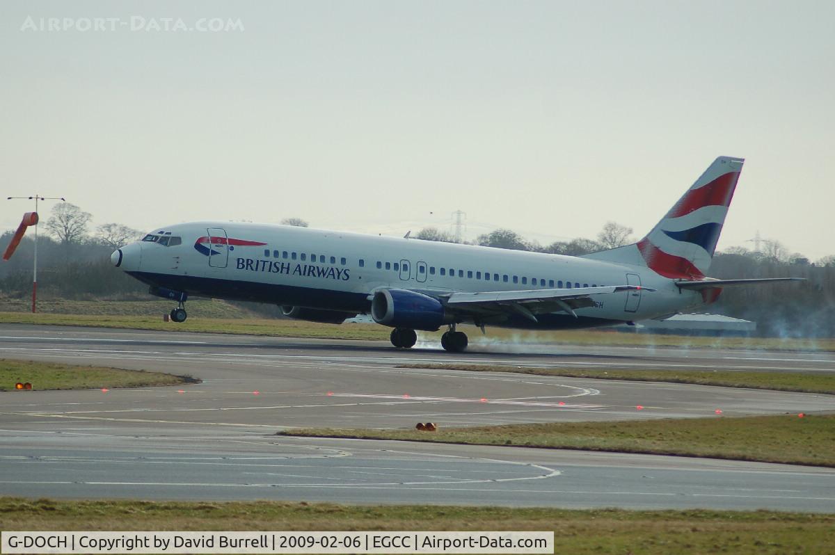 G-DOCH, 1991 Boeing 737-436 C/N 25428, British Airways - Landing