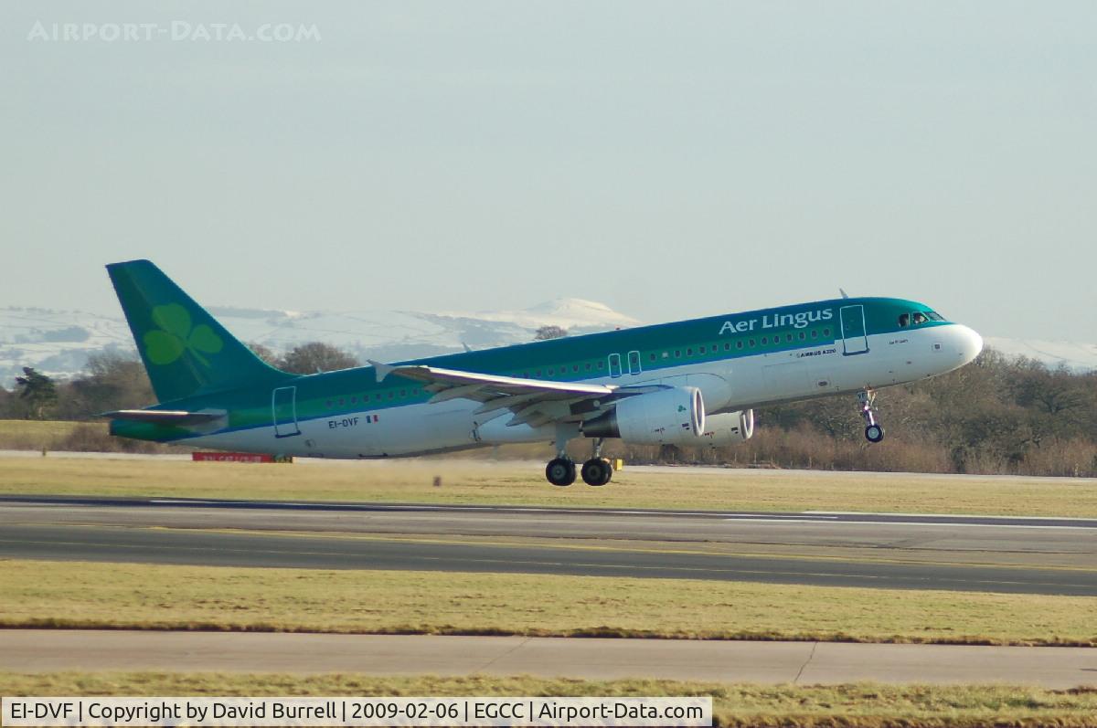 EI-DVF, 2007 Airbus A320-214 C/N 3136, Aer Lingus - Taking Off