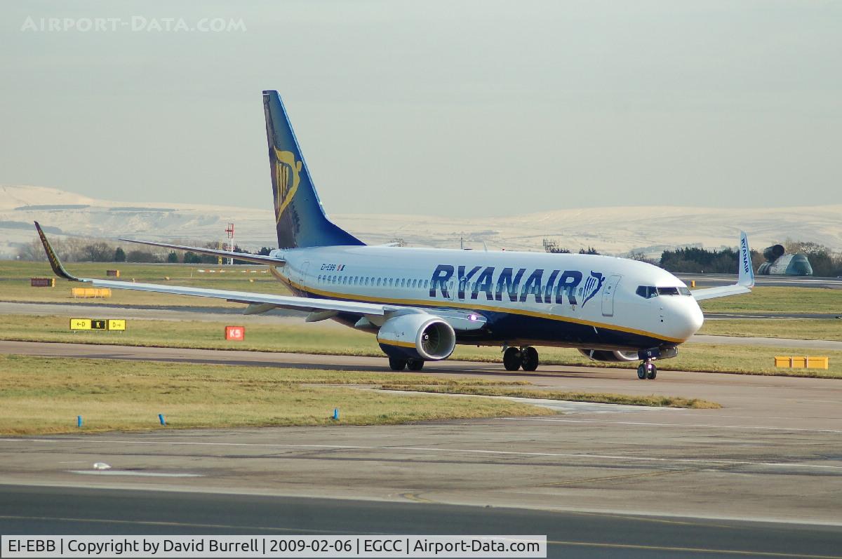 EI-EBB, 2009 Boeing 737-8AS C/N 37519, Ryanair - Taxiing