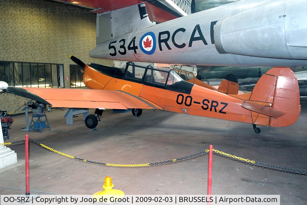 OO-SRZ, Stampe-Vertongen SR-7B C/N 1003, preserved in the Army Museum.