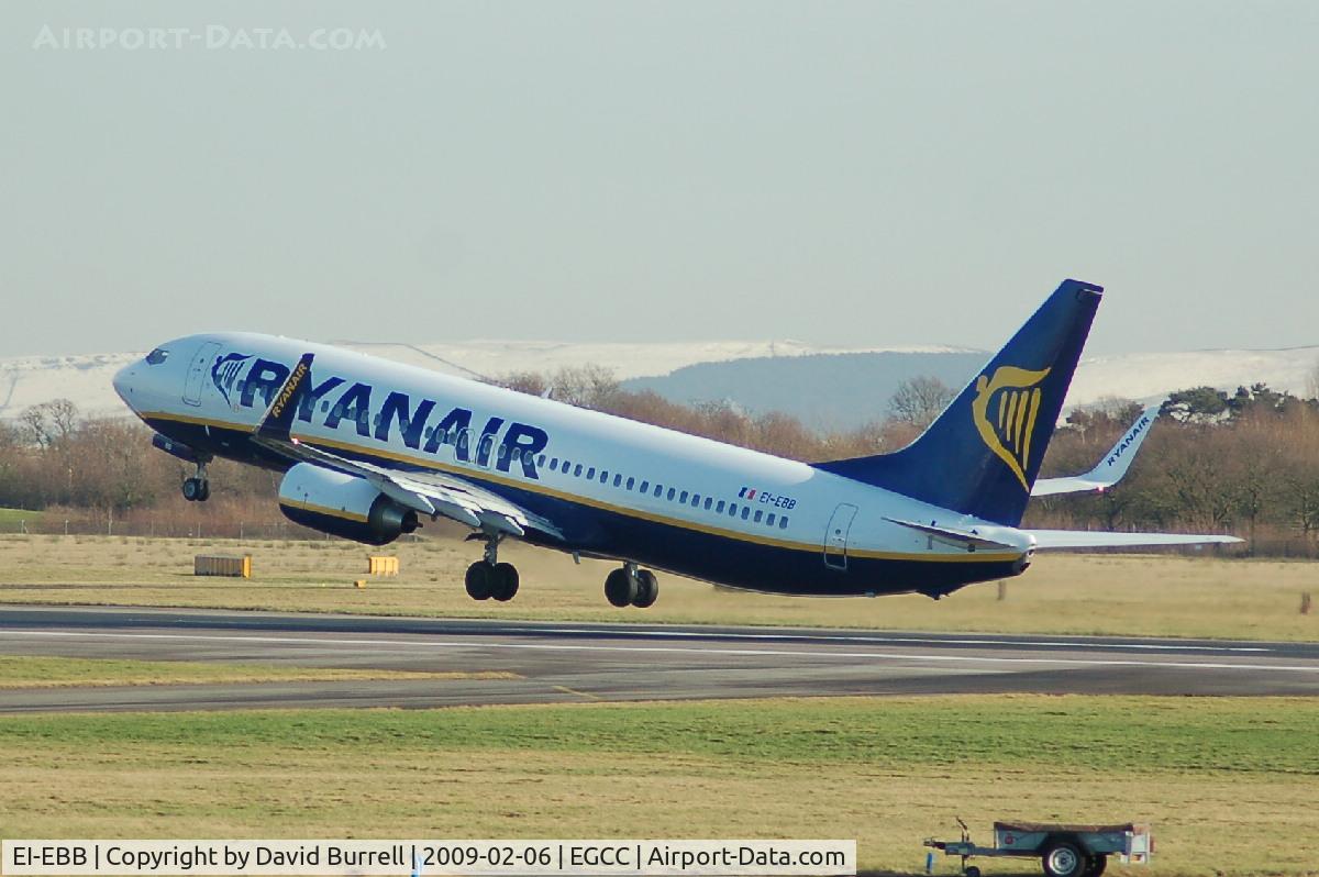 EI-EBB, 2009 Boeing 737-8AS C/N 37519, Ryanair -  Taking off