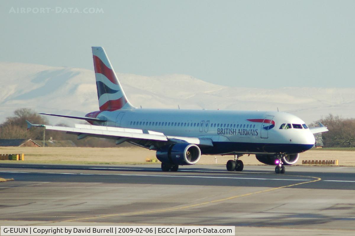G-EUUN, 2003 Airbus A320-232 C/N 1910, British Airways - Landing