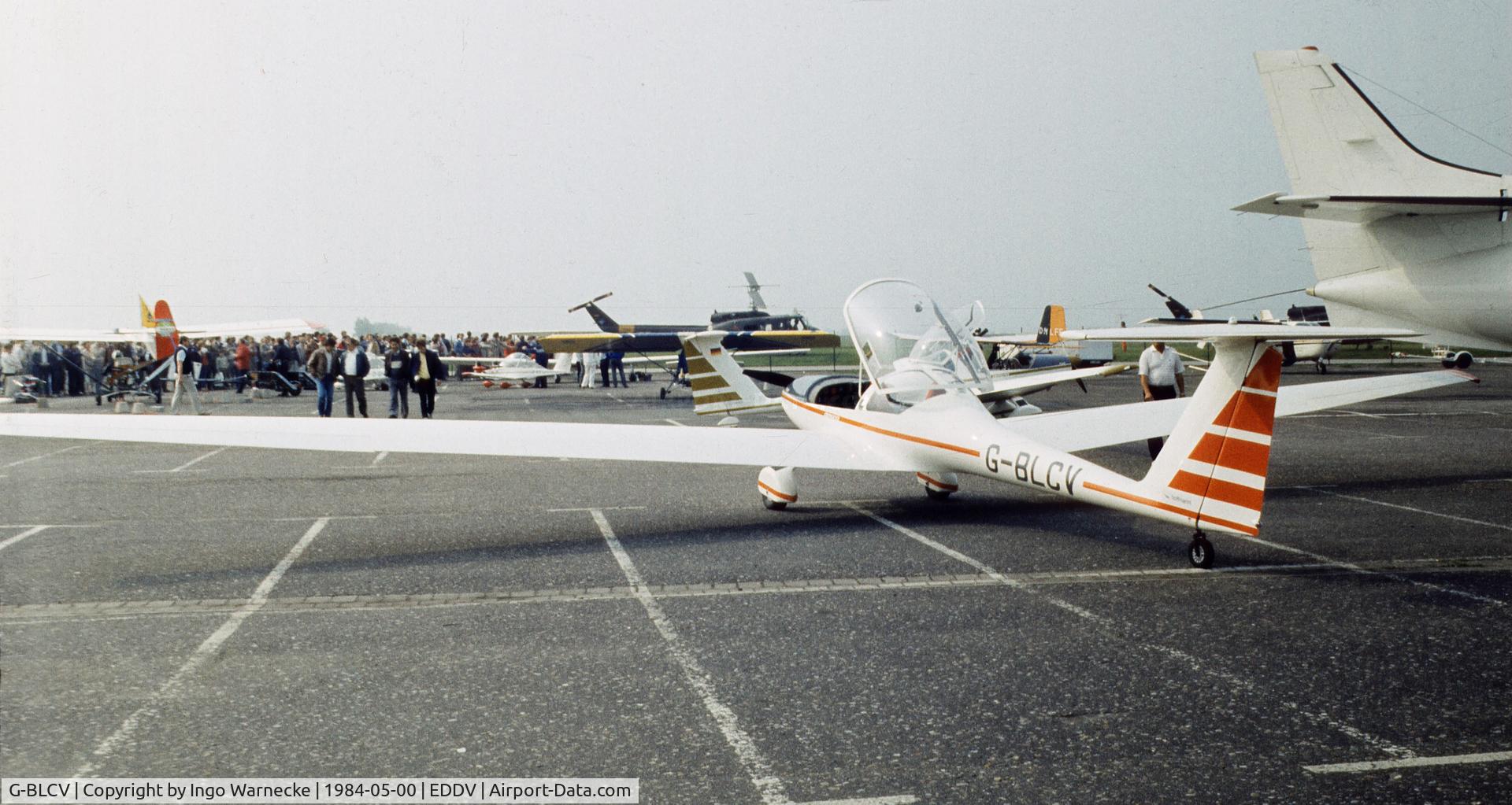 G-BLCV, 1984 Hoffmann H-36 Dimona C/N 36113, Hoffmann H-36 Dimona at the ILA 1984, Hannover