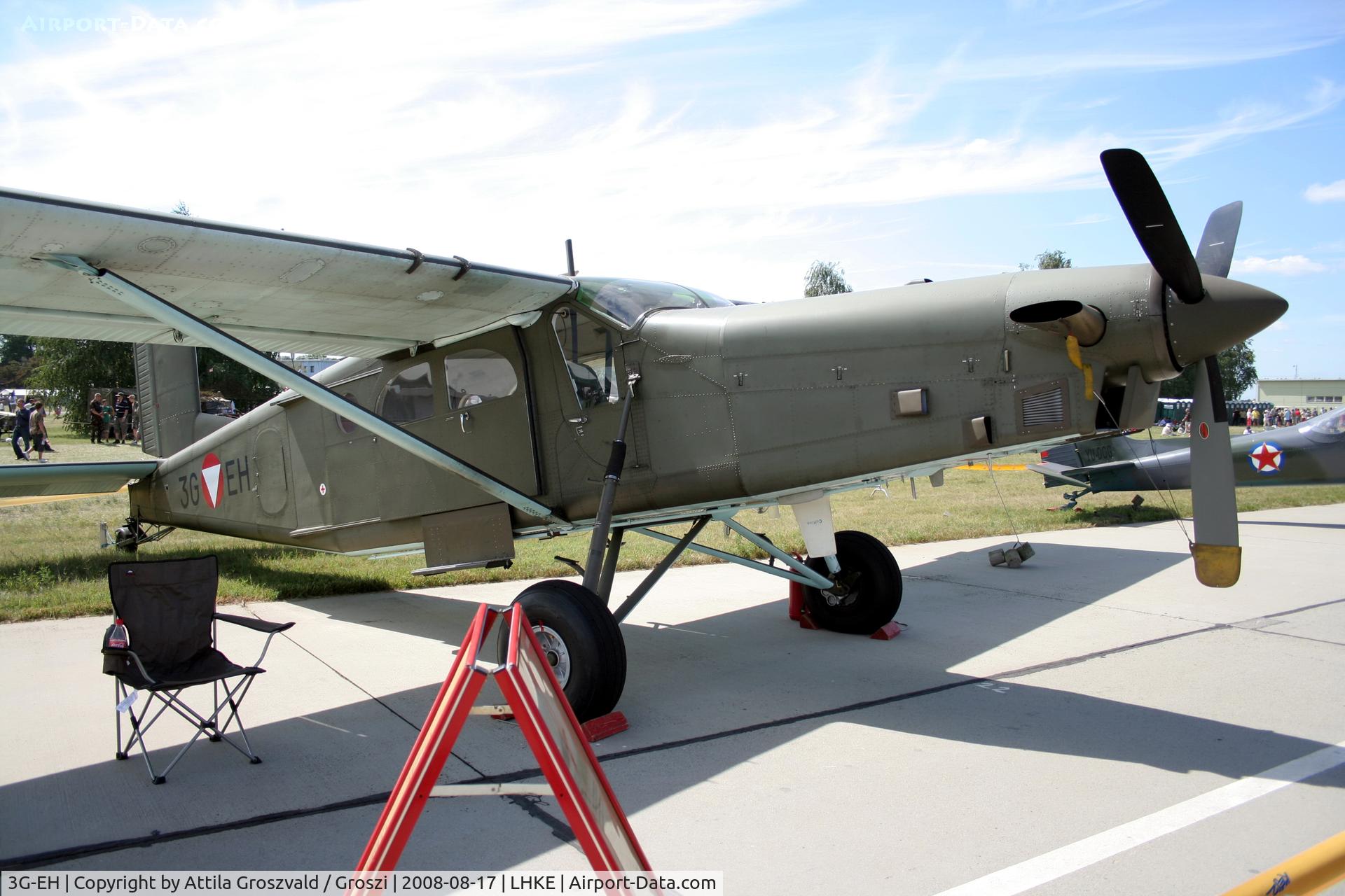 3G-EH, 2000 Pilatus PC-6/B2-H2 Turbo Porter C/N 771, Kecskemét, Hungarian Air-Forces Base / LHKE / Hungary - Airshow '2008
